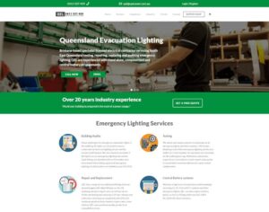 Queensland Evacuation Lighting website