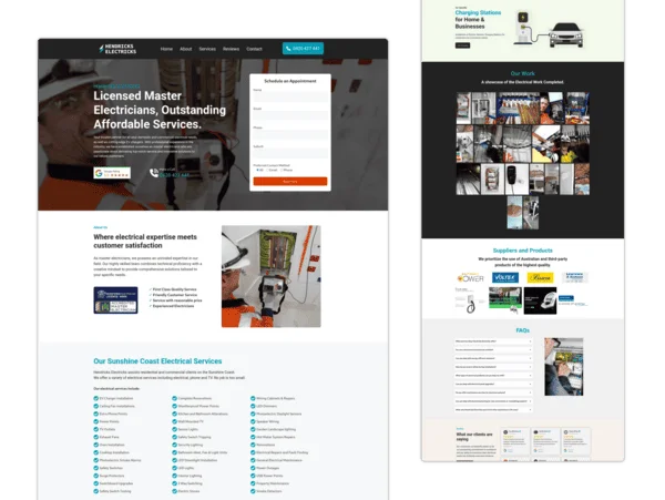 electrician-website Electrician Website